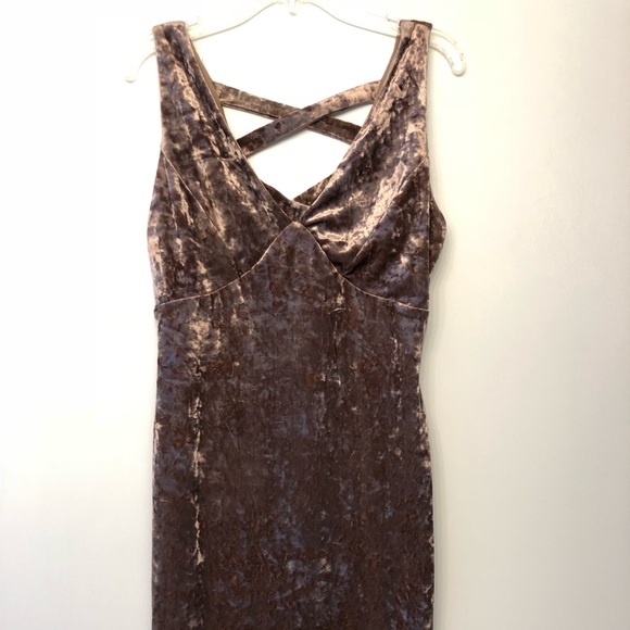 HYFVE Dresses & Skirts - HYFVE Crushed Velvet Mini Dress